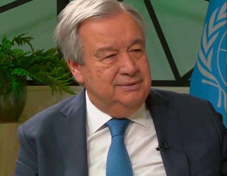 UN Secretary-General Antonio Guterres calls for a ban on nuclear testing