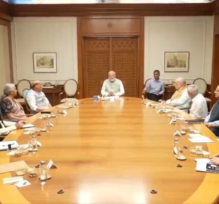 Union Cabinet Committee on Security, chaired by the Prime Minister, met in New Delhi yesterday