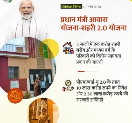 Union Cabinet approves Urban Housing Scheme 2.0; One crore houses to be built for urban poor and middle class families