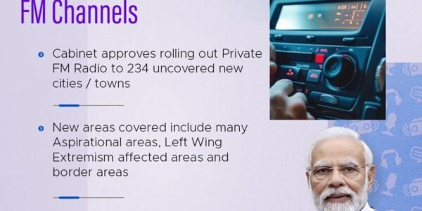 Union Cabinet approves launch of private FM radio in 234 new citiestowns