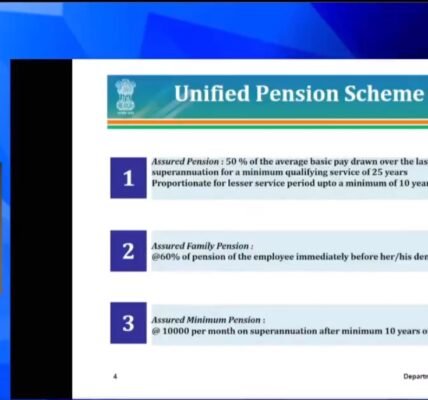 Union Cabinet today approved the Unified Pension Scheme (UPS)