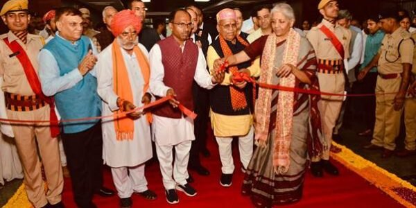 Union Finance Minister Nirmala Sitharaman inaugurated the GST Bhawan in Udaipur, Rajasthan