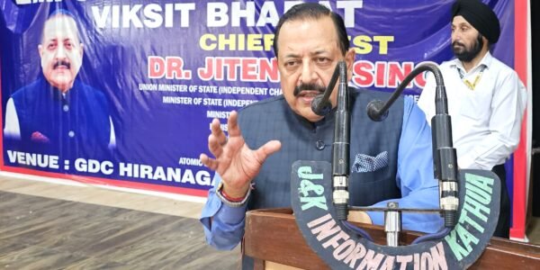 Union Minister Dr. Jitendra Singh addresses Develop India event to empower youth