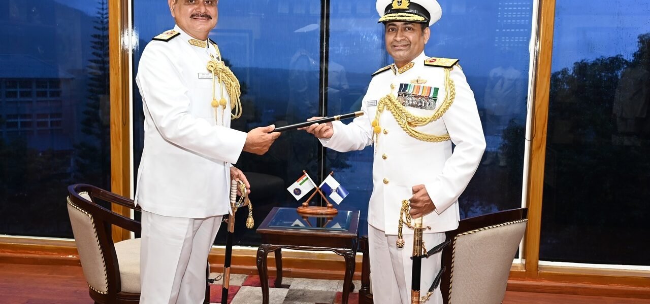 Vice Admiral CR Praveen Nair, NM takes over as Commandant, Indian Naval Academy, Ezhimala