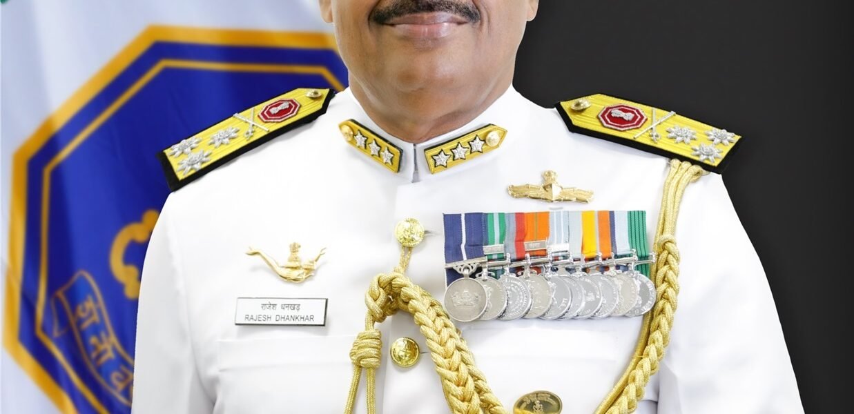 Vice Admiral Rajesh Dhankhar takes over as Director General Project Seabird