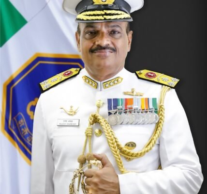 Vice Admiral Rajesh Dhankhar takes over as Director General Project Seabird