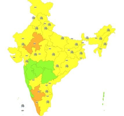 aaj ka mausam kaisa rahega barish hogi ya nahin 14 August 2024