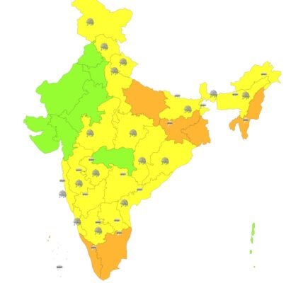 aaj ka mausam kaisa rahega barish hogi ya nahin 19 August 2024