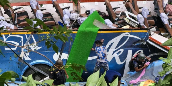 bus accident in Tanahun district of Nepal