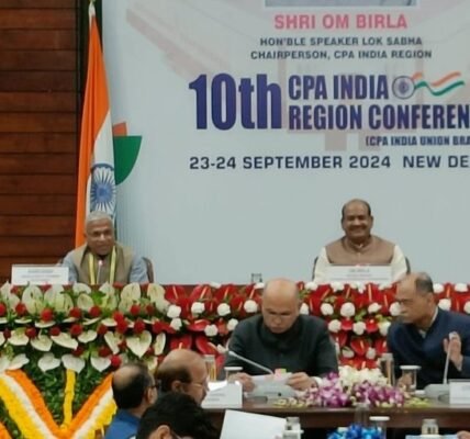 10th Commonwealth Parliamentary Association India Region Conference begins in New Delhi