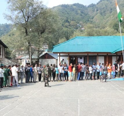 36.93% polling recorded till 1 pm in the second phase of Jammu and Kashmir assembly elections