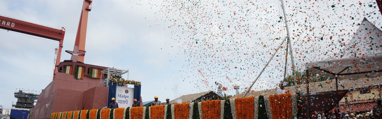 4th and 5th ships of ASW SWC (CSL) Project 'Malpe and Mulki' launched together