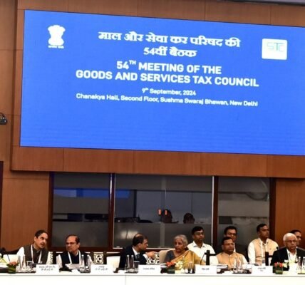 54th meeting of the GST Council was held today in New Delhi