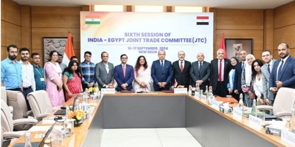 6th Session of India-Egypt Joint Trade Committee (JTC) successfully held in New Delhi