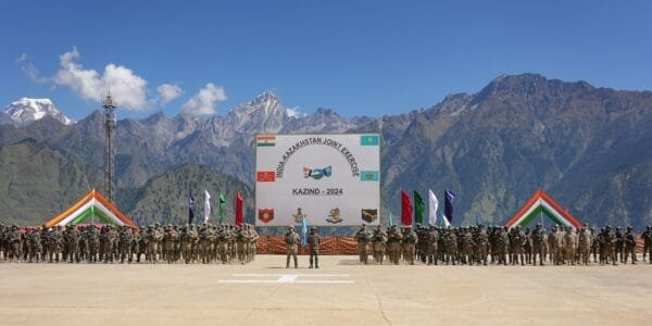 8th Joint Military Exercise ‘KAZIND-2024’ between India and Kazakhstan began today at Surya Foreign Training Node, Auli in Uttarakhand