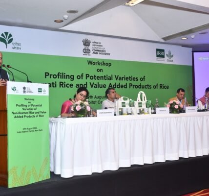 APEDA and IRRI South Asia Regional Centre organize workshop on healthier rice-based food innovations