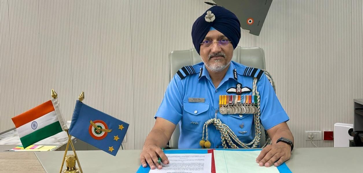 Air Marshal Tejinder Singh took over as Deputy Chief of the Air Staff (DCAS) of the Indian Air Force at Air Headquarters today