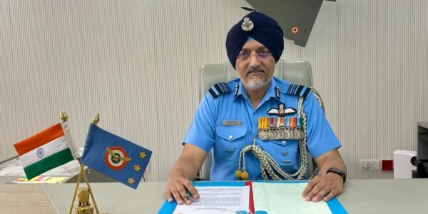 Air Marshal Tejinder Singh took over as Deputy Chief of the Air Staff (DCAS) of the Indian Air Force at Air Headquarters today