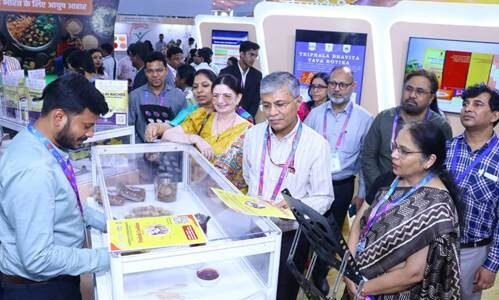 Ayush food products attracted audiences around the world in World Food India