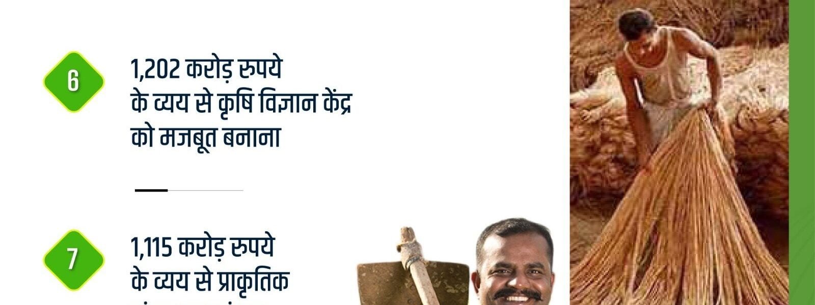Cabinet approves seven major schemes with a total outlay of Rs. 14235.30 crore to improve the lives and livelihoods of farmers