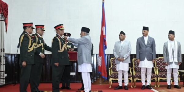 Chief of Army Staff (COAS) Ashok Raj Sigdel