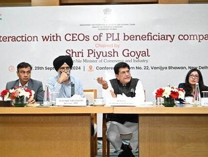 Commerce and Industry Minister Piyush Goyal urges industry to promote Brand India by focusing on quality