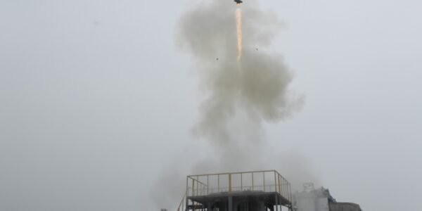 DRDO and Indian Navy achieve sustained success in second consecutive flight test of VLSRSAM off Odisha coast