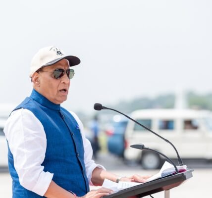 Defence Minister Rajnath Singh said Tarang Shakti exercise will strengthen cooperation, coordination and trust with friendly countries