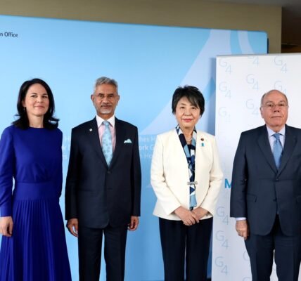 EAM Jaishankar meets Foreign Ministers of G4 countries in New York