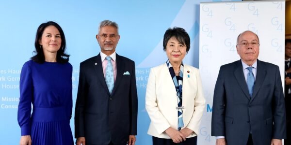 EAM Jaishankar meets Foreign Ministers of G4 countries in New York