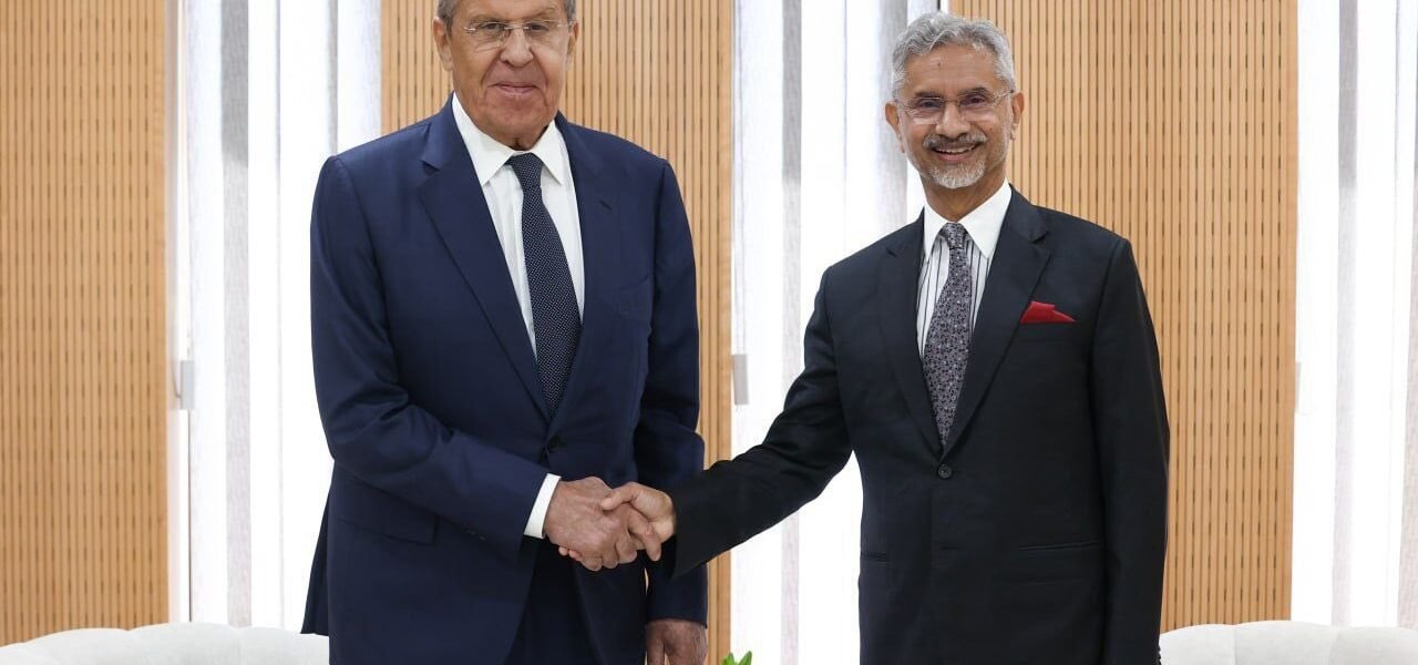 EAM S. Jaishankar met his Russian counterpart Sergei Lavrov in Riyadh