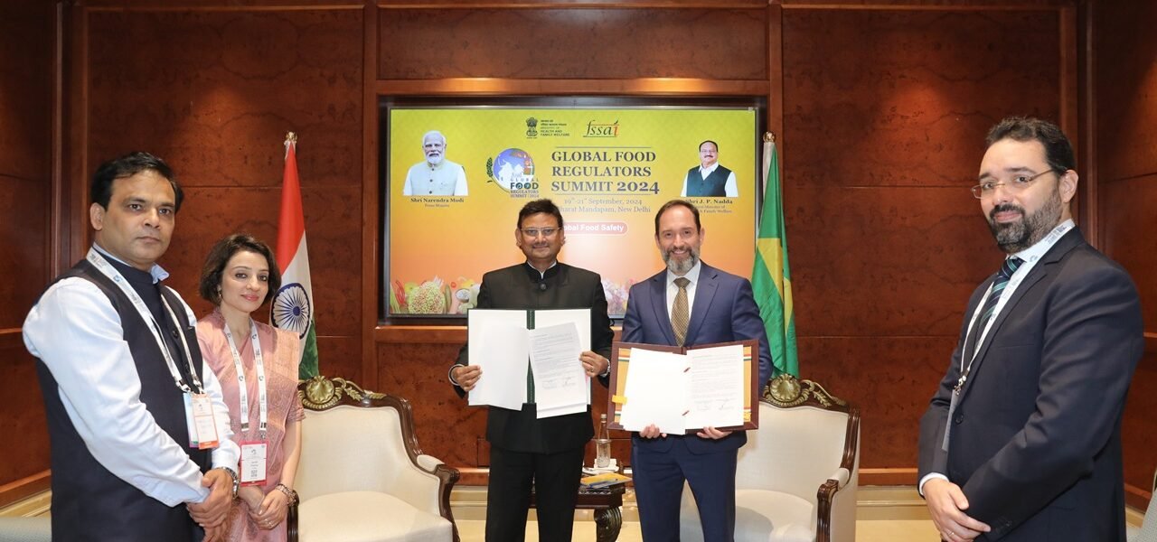 FSSAI signs MoU with Brazil's Ministry of Agriculture and Livestock in the field of food safety