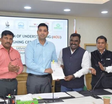 Footwear Design and Development Institute signs four MoUs with renowned research and academic institutions