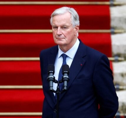 French President Emmanuel Macron appointed Michel Barnier as the country's Prime Minister