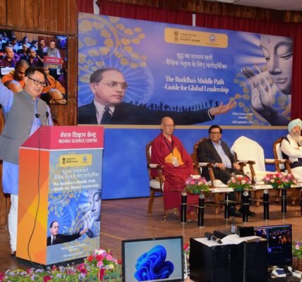 Given the large number of followers of Buddhism, Maharashtra can play a leading role in promoting the values ​​of Buddha - Kiren Rijiju
