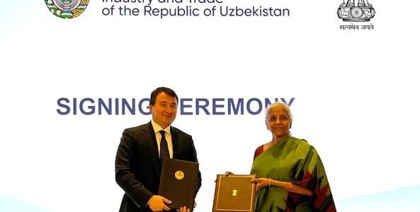 India and the Republic of Uzbekistan signed Bilateral Investment Treaty in Tashkent