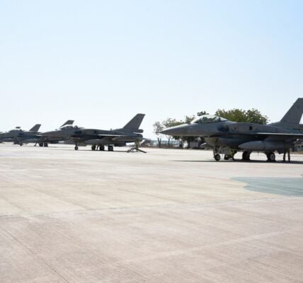 Indian Air Force aircraft ready to participate in Eastern Bridge VII exercise taking place in Oman
