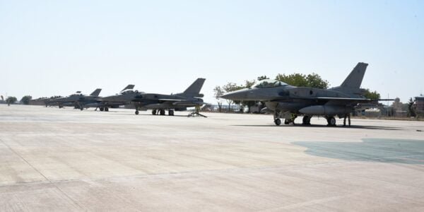Indian Air Force aircraft ready to participate in Eastern Bridge VII exercise taking place in Oman