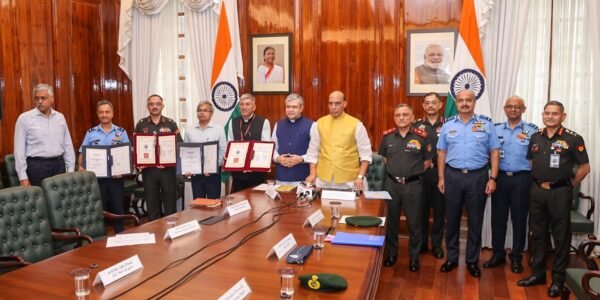 Indian Army and Indian Air Force signed MoU with Gatishakti University in presence of Defence Minister and Railway Minister to upgrade skills of personnel in the field of logistics operations