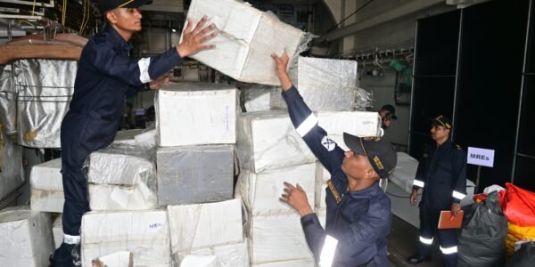 Indian Navy commences preparations for Humanitarian Assistance and Disaster Relief (HADR) operations to assist people affected by Typhoon Yagi in Myanmar