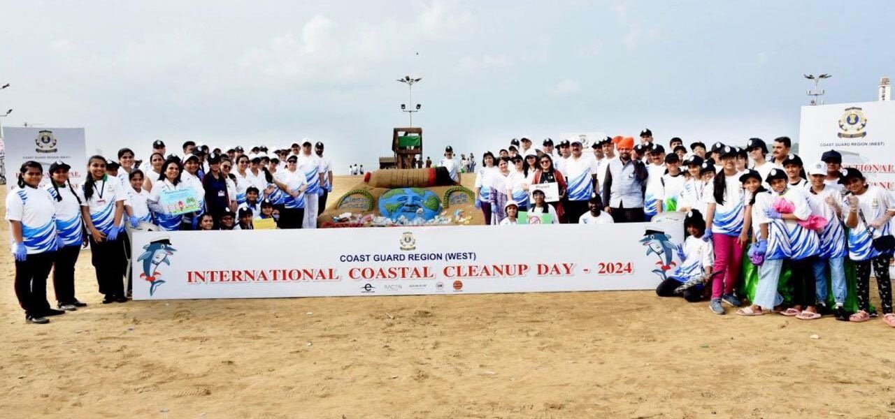 International Coastal Clean-up Day 2024 Indian Coast Guard organises nationwide campaign