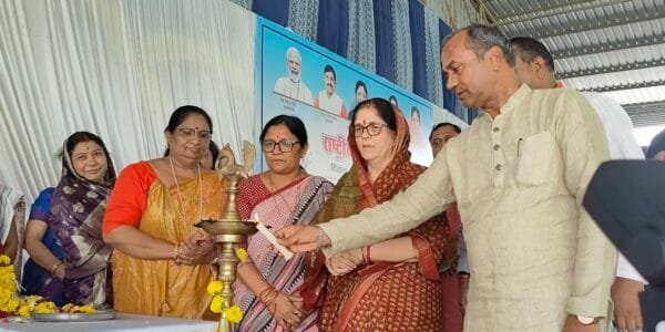 Minister of State for Women and Child Development Savitri Thakur launched the National Nutrition Month 2024 in Dhar district of Madhya Pradesh