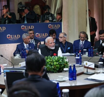 Opening statement by PM Narendra Modi at the QUAD Leaders Summit
