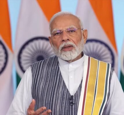 PM Modi addresses the inauguration ceremony of Tuticorin International Container Terminal in Tamil Nadu