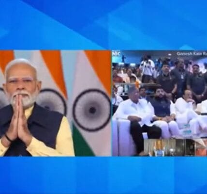 PM Modi inaugurated development projects worth more than 11 thousand two hundred crore rupees in Maharashtra