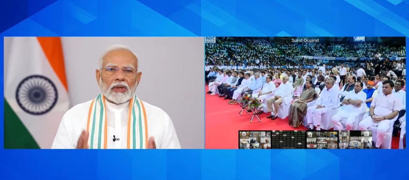 PM Modi launched 'Jal Sanchay Jan Bhagidari' initiative through video conferencing