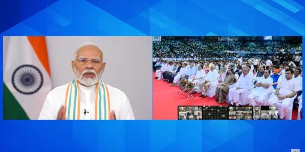 PM Modi launched 'Jal Sanchay Jan Bhagidari' initiative through video conferencing