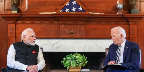 PM Modi met US President Joe Biden on the sidelines of the Quad Summit in Delaware today