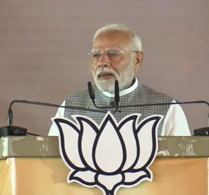 PM Narendra Modi addressed a mega rally in Jamshedpur