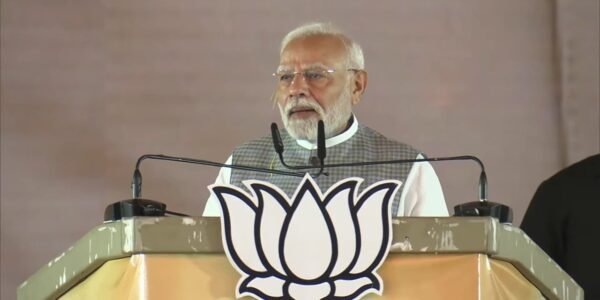 PM Narendra Modi addressed a mega rally in Jamshedpur